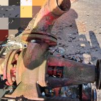 Pompa acqua alimentata con cinghia trapezioidale