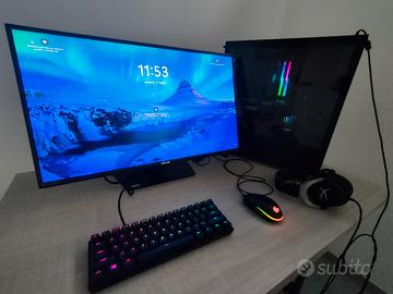 PC GAMING/ postazione/ryzen 7/ RTX 2070/ 280hz 