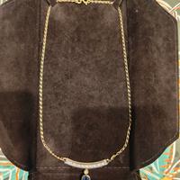 Girocollo in oro e brillanti