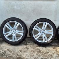 Cerch in lega 18 5x112 + gomme 