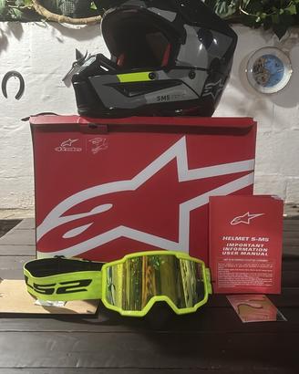 casco alpinestars cross