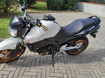 Moto SUZUKI GSR 600 con scarico Ghost