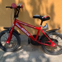 Bicicletta Cars bambino 14"