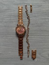 Orologio Auriol con bracciale + pezzi di ricambio