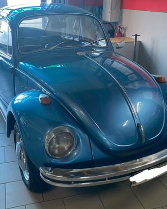 Maggiolino epoca blu metallizzato anno 1972
