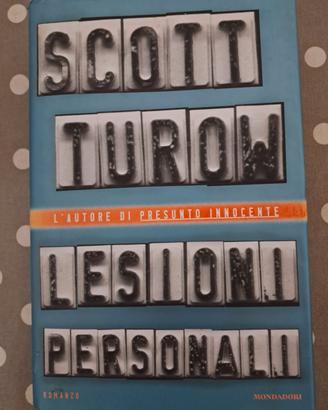 Libro Lesioni Personali Scott Turow 