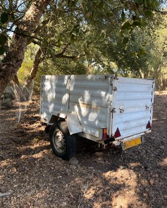 Carrello appendice o da targare con documenti