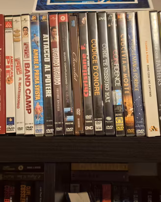 100 DVD originali film vari in perfetto stato