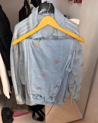 Completo Adidas originals in denim