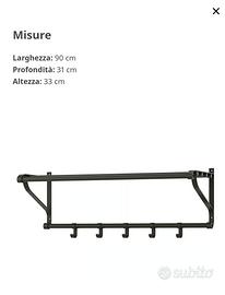 Appendiabiti Ikea Portis