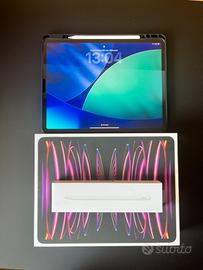 Ipad pro 12.9” M2 6 Gen 128GB Cellular + Applepenc