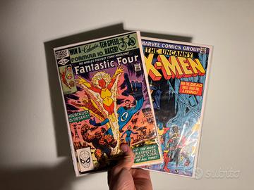 Lotto 2 fumetti Marvel USA:Uncanny X-man e Fanta..