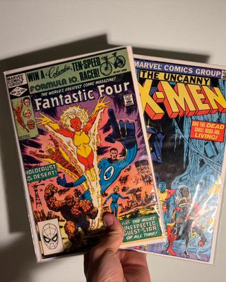Lotto 2 fumetti Marvel USA:Uncanny X-man e Fanta..