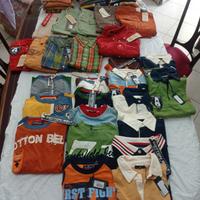 stock pantaloni e maglietta bimbo 8 