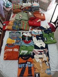 stock pantaloni e maglietta bimbo 8 