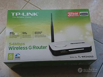 TL-WR340GD - Router Access Point