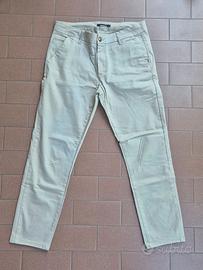 Pantaloni Chino Imperial Uomo Beige / Crema Chiaro