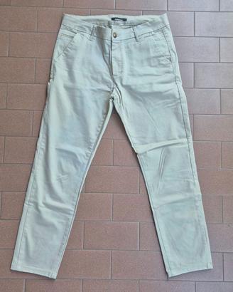 Pantaloni Chino Imperial Uomo Beige / Crema Chiaro