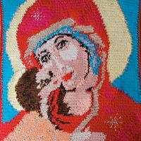Quadro Artigianale “Madonna con Bambino” – Un’Oper