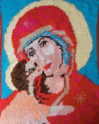 Quadro Artigianale “Madonna con Bambino” – Un’Oper