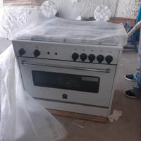 cucina 5 fuochi con forno grande elettrico 