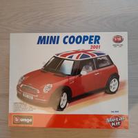 Modellino Mini Cooper  metallo scala 1/18 Burago 