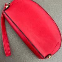 Portaspiccioli Similpelle Rosso