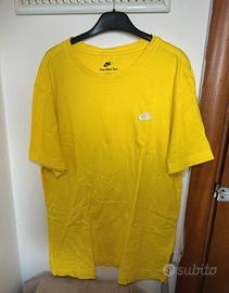 T-shirt Nike gialla tg.L