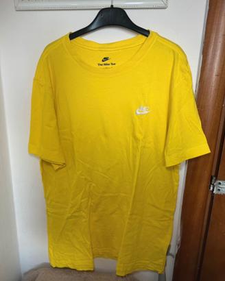 T-shirt Nike gialla tg.L