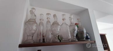 Collezione di bottiglie