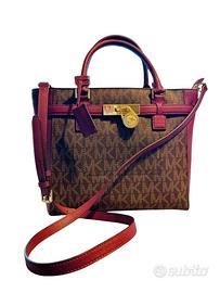 Michael Kors Hamilton Medium Logo Satchel