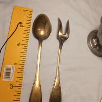 Coppia posate da servizio in Argento
800- Vintage