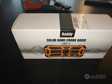 Raddy SW5 Radio Dinamo con Ricarica Manuale 