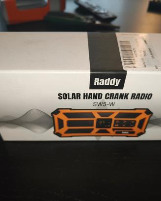 Raddy SW5 Radio Dinamo con Ricarica Manuale 