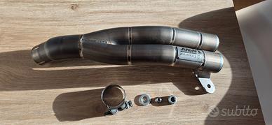 Scarico terminale MIVV DOUBLE GUN in Titanio
