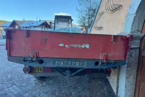 Rimorchio agricolo MATTEDI 33 qli