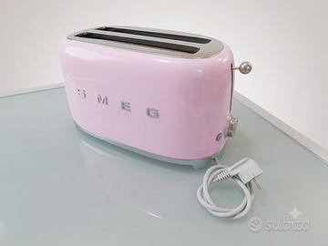 tostapane smeg in design doppia fetta rosa (guasto