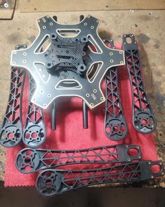 kit telaio drone 550 esacottero 