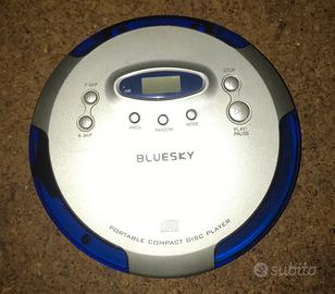 Lettore Cd Walkman Bluesky BCD50 Vintage