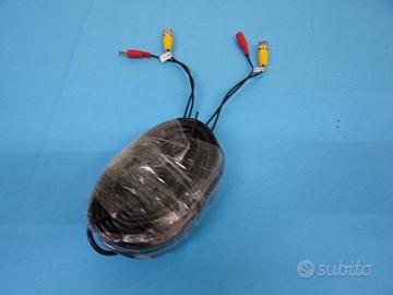 Cavo per videosorveglianza 18,3 metri pronto uso,