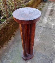 Antica colonnina in legno 