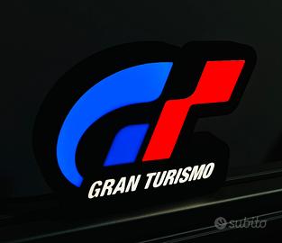 Lampada videogioco gran turismo led da scrivania