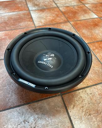 Sbwoofer ground zero
