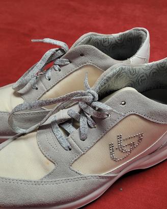 Scarpe donna Byblos n.37, Snikers beige/bianco