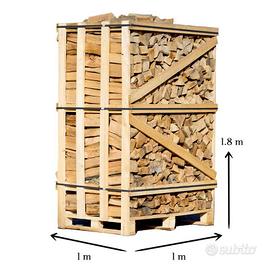 legna in bancali secca