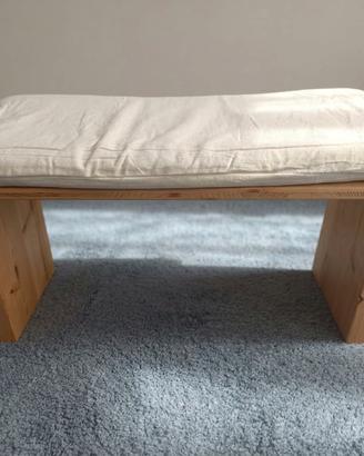 Panchetto da Meditazione in Legno di Abete 
