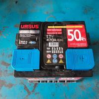 batteria Ursus 50ah 420a en maggio 25 usata 2 mesi