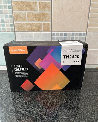 Toner Cartridge TN2420 2 pezzi col. nero 3000