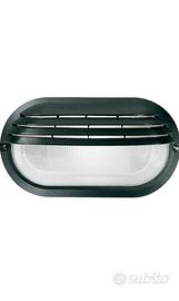 Plafoniera Ovale con Palpebra Nera