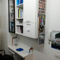 parete con piccola scrivania